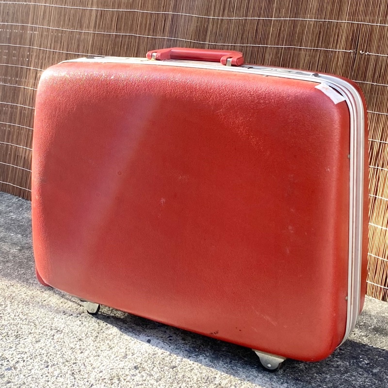 Eminent 中型 紅色 手提行李箱 硬殼手提箱 行李箱 旅行箱 手提箱 提箱 老提箱 老手提箱 復古手提箱