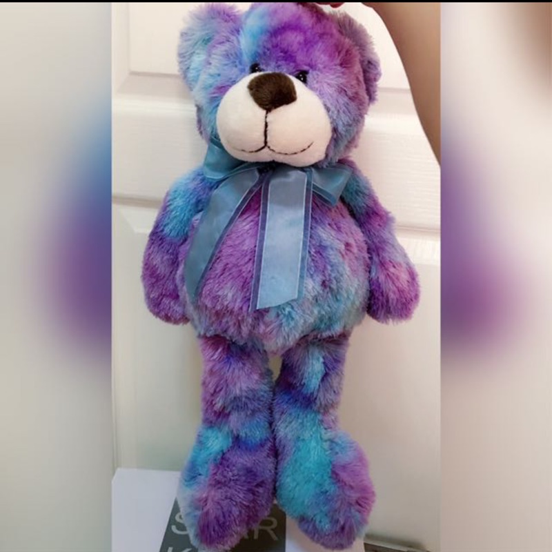 限雅琪購買color rich 彩色糖果熊 藍紫色熊