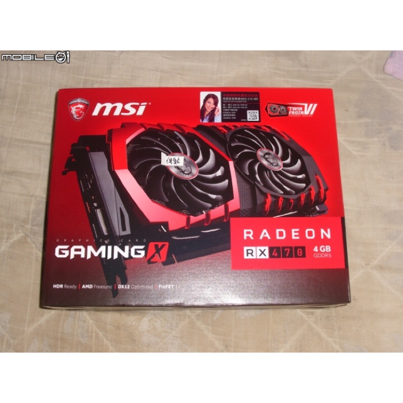 微星 msi RX470 Gaming X 4g