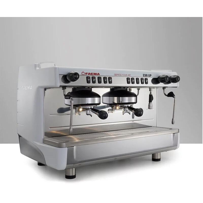 卡拉拉咖啡精品 FAEMA E98 UP 義大利進口營業用雙孔咖啡機 標準版 黑/白"歡迎來電詢問" 另有高杯版