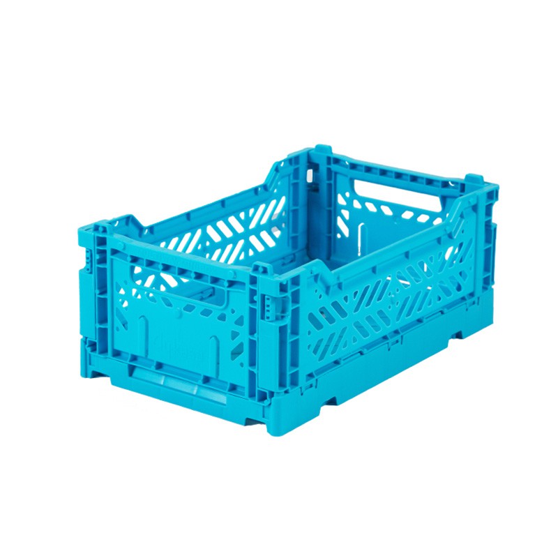 Aykasa土耳其折疊收納箱S-土耳其藍 ｜居家 、戶外、露營、野餐、收納、家具