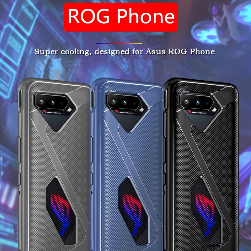 華碩 Asus Rog Phone 5 5s Pro 豪華防震裝甲殼軟 TPU 矽膠 ASUS Rog II 2 3 Z