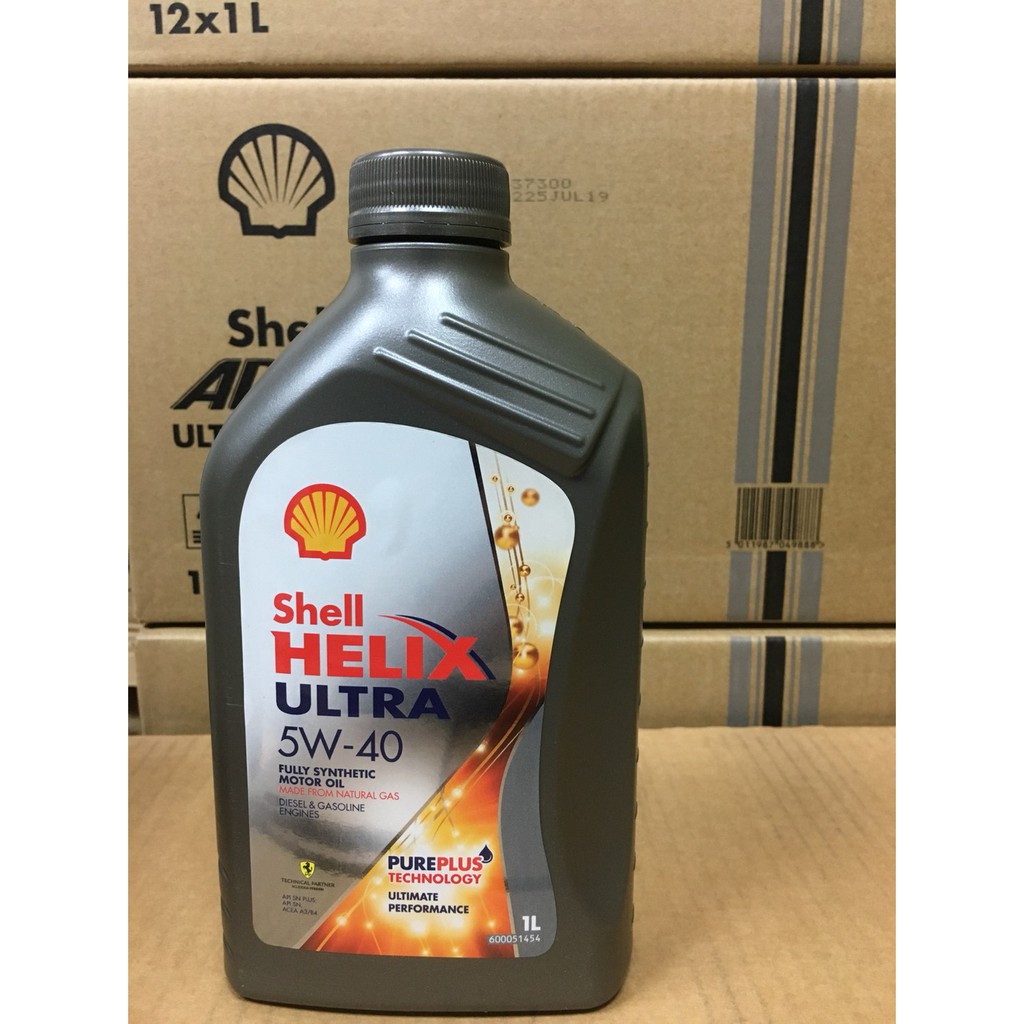 { 油世界 }歐洲原裝 殼牌 SHELL HELIX ULTRA 5W40 全合成引擎機油