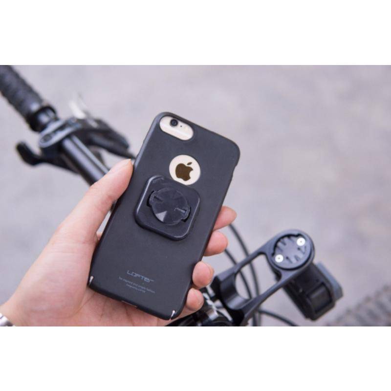 適用於 Garmin / Bryton 的自行車速度碼錶支架自行車手機貼紙安裝電話架後按鈕粘貼
