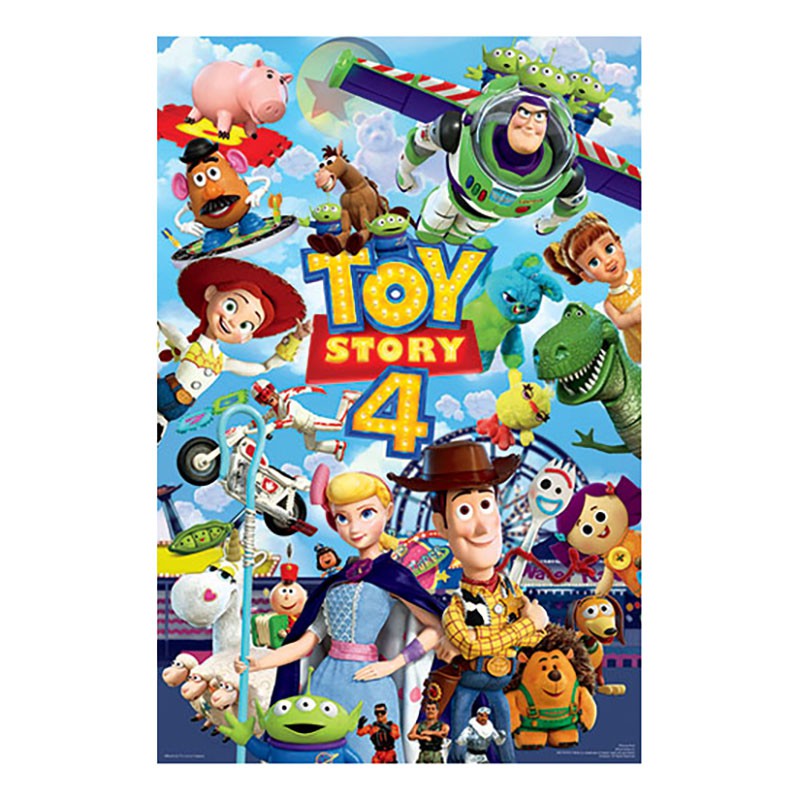 百耘圖 Toy story4玩具總動員4(1)拼圖1000片 hdp01000-065 【久大文具】