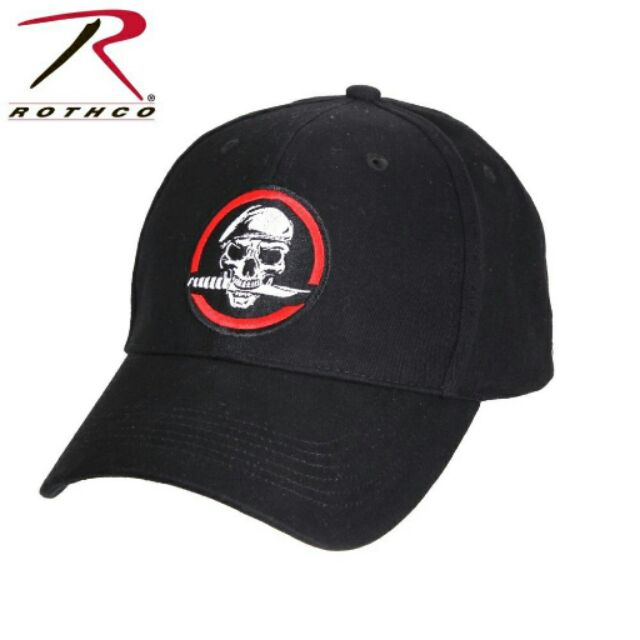 【Rothco】美國原裝進口骷顱棒球帽/9813