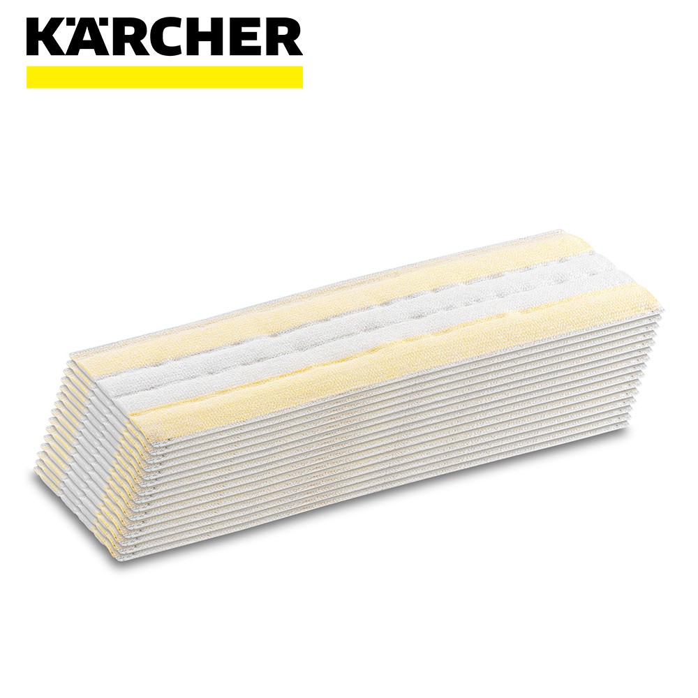 Karcher 德國凱馳 配件 快拆式拋棄式地板布15入 2.863-299.0 (SC Easyfix系列適用)