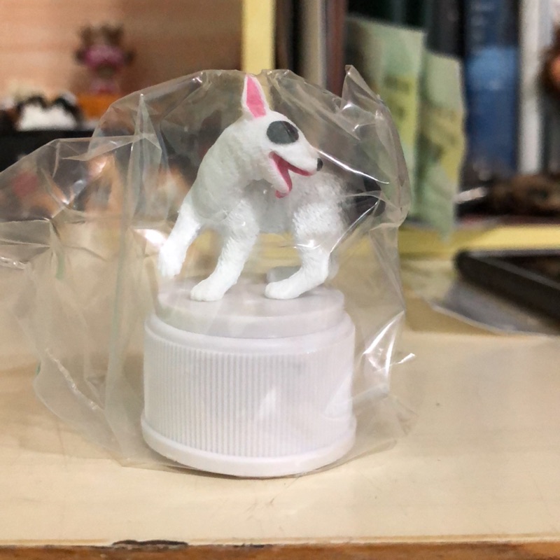 回る犬 回頭犬 家有賤狗 牛頭梗 瓶蓋公仔 扭蛋 轉蛋 全新附蛋紙
