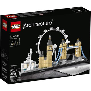 【現貨供應中】LEGO 樂高 21034 建築系列 倫敦 天際線