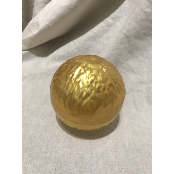 二手-9.5公分可站立Ferrero 費列羅金球 金莎巧克力球 空心球 收納盒 塑膠球 玩具球