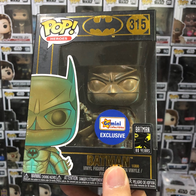 [李大] 現貨 Funko POP 蝙蝠俠 1989 銅像 美版限定 Batman 1989 #315