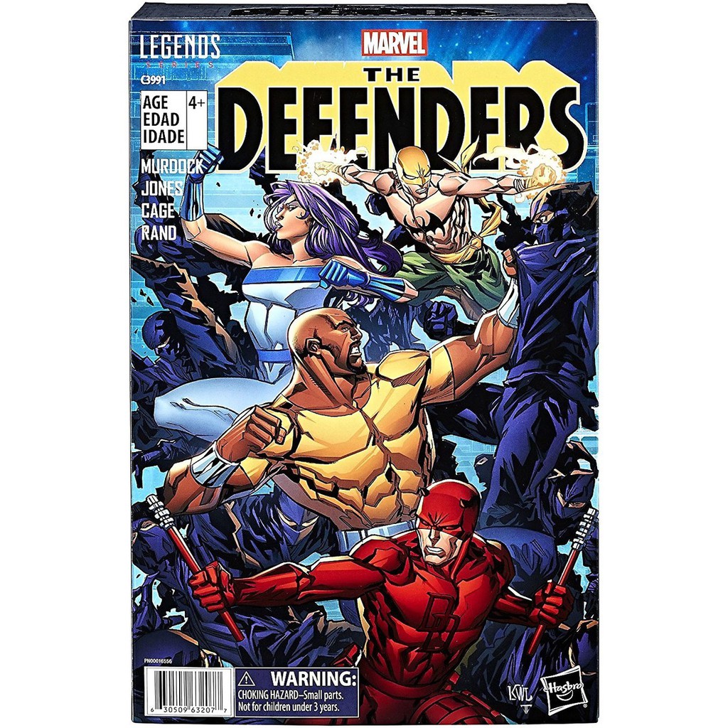 {克拉克玩具} 正美版 Marvel Legends 6吋 漫威 捍衛者聯盟 The Defenders 4人包