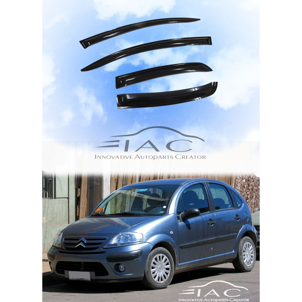 Citroen 雪鐵龍 C3 Hb 5門 2002-2009 台製晴雨窗 【IAC車業】