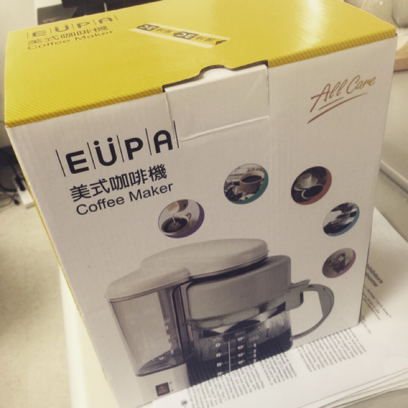 全新EUPA TSK-191五人份美式白色咖啡機 coffee maker