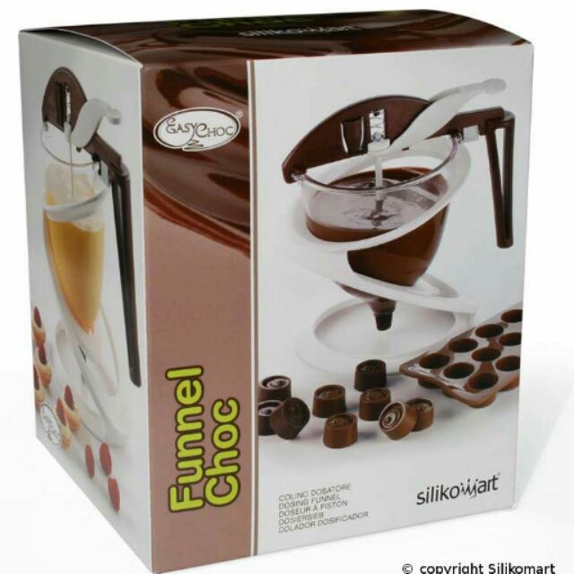 🌹全新🌹義大利Silikomart 巧克力填充器 簡單使用 巧克力製作 親子巧克力製作 往後滑有實體照❤️