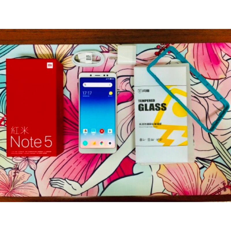 ◇淇淇二手雜貨舖◇二手 紅米Note 5 3GB/32GB (金色) 九成新