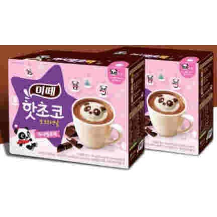 ⚡現貨⚡【老闆批發網】代購寶丨 韓國 MITTE 漂浮熊貓 造型棉花糖 可可粉 熱巧克力 盒裝