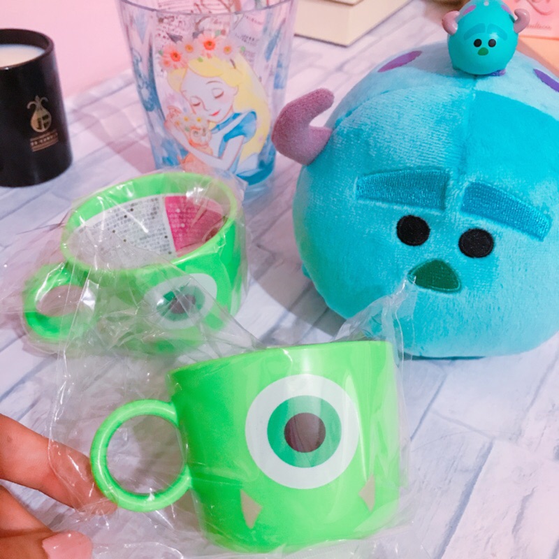 現貨 日本🇯🇵迪士尼 怪獸大學 麥克華斯基 寶特瓶蓋水杯 大眼仔 皮克斯 大眼怪