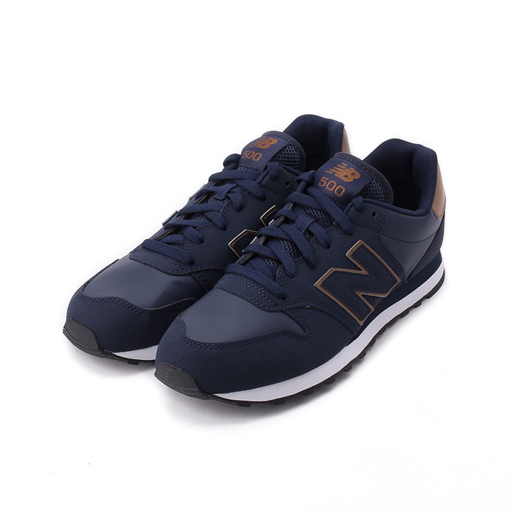 NEW BALANCE NB500 復古休閒鞋 藍咖 GM500LP1 男鞋