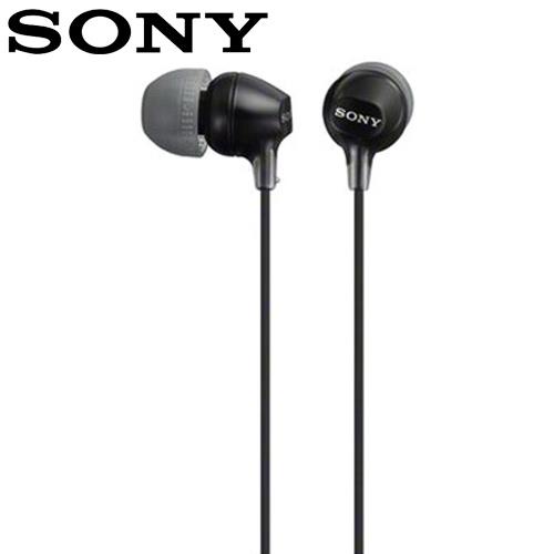 (公司貨-非平輸)SONY 索尼 EX15LP 輕巧耳道式耳機 黑