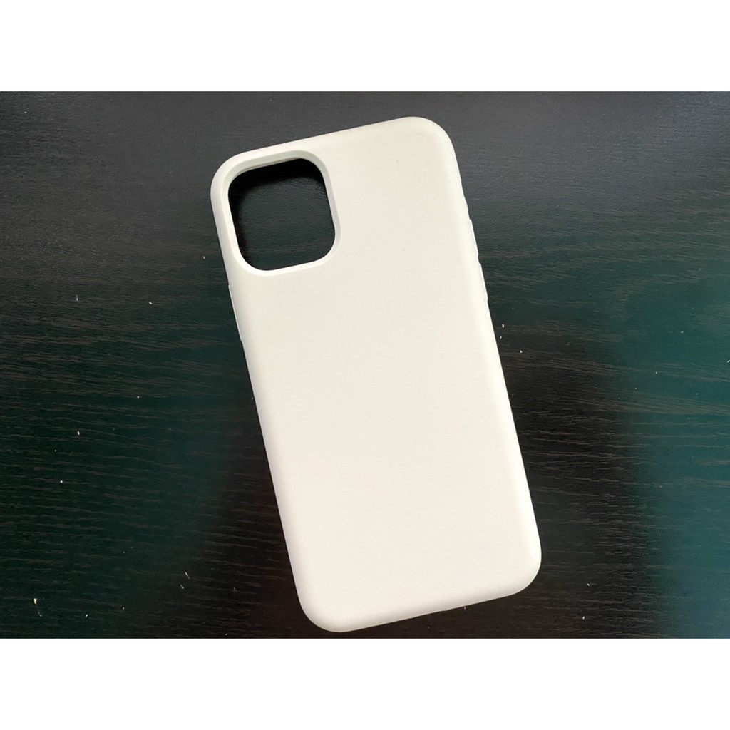 (二手) iphone 11Pro液態矽膠素面保護殼 九成新