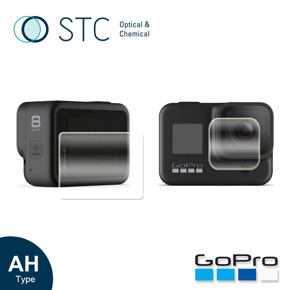 [STC] 9H鋼化玻璃保護貼 for Gopro Hero 8 兩片入