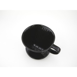 【集匯百購】陶瓷咖啡濾杯 滴漏式咖啡濾器 手沖咖啡濾器 2-4人 黑色
