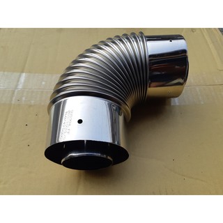 家+廚具衛浴水電材料行 （熱水器排氣彎）304不鏽鋼內外雙層彎