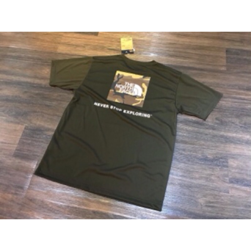 north face camo shirt
