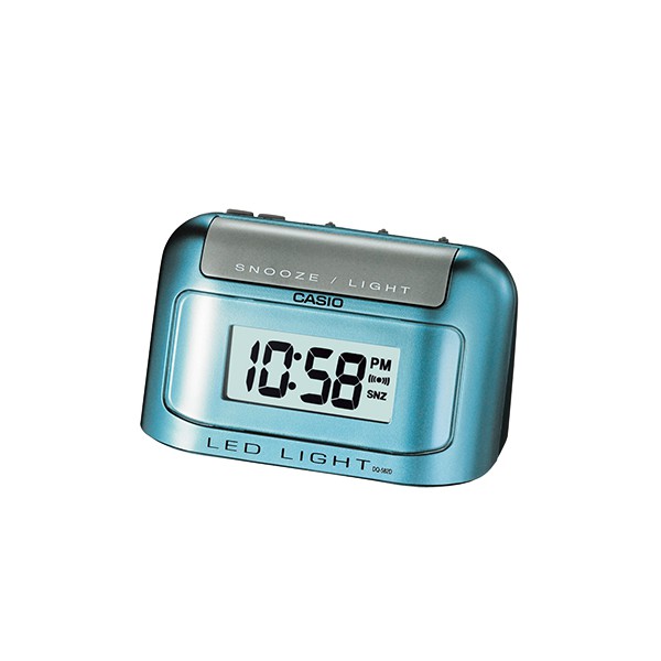 【宏崑時計】CASIO卡西歐 LED照明 貪睡功能 電子鬧鐘 DQ-582D-2 DQ-582 台灣卡西歐保固一年