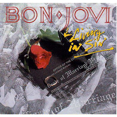 Living in Sin - Bon Jovi（7吋黑膠單曲唱片）Vinyl Records