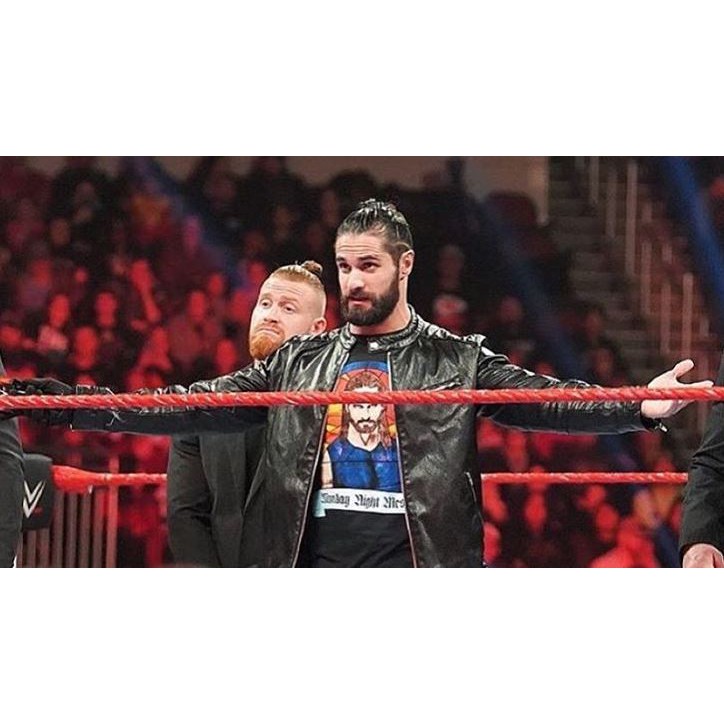 [美國瘋潮]正版WWE Seth Rollins Monday Night Messiah 週一夜彌賽亞SR之光衣服熱賣