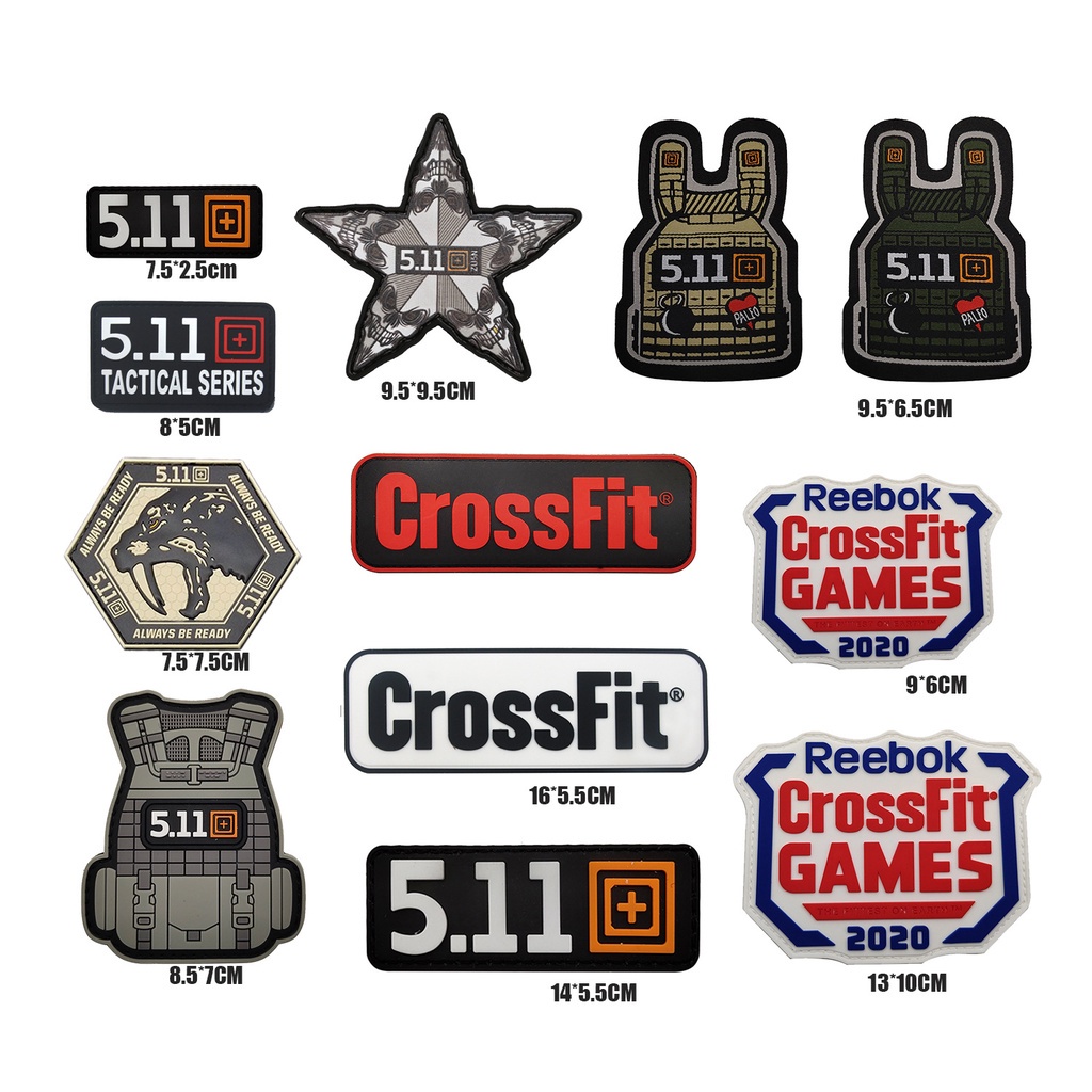 三維戰術背心 CrossFit Sport 2021 Army 511 Velcros Patches 軍用臂章防水背包