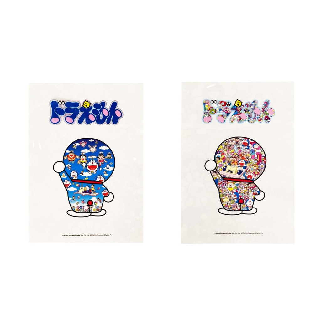 【日貨代購CITY】TAKASHI MURAKAMI 村上隆 DORAEMON 哆啦A夢 FILE夾 資料夾 收納 現貨