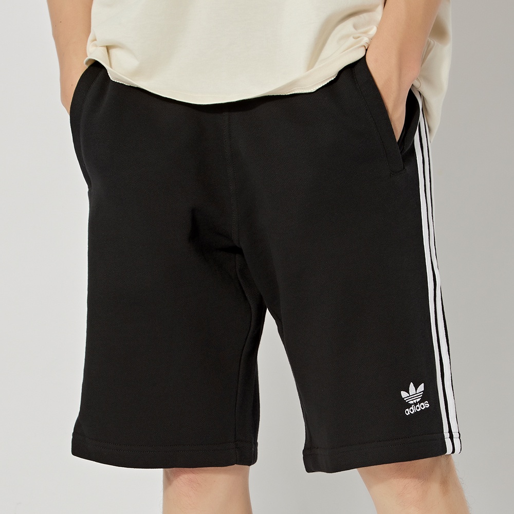 Adidas 3-STRIPE SHORT 男 黑 三條線 運動 休閒 短褲 DH5798