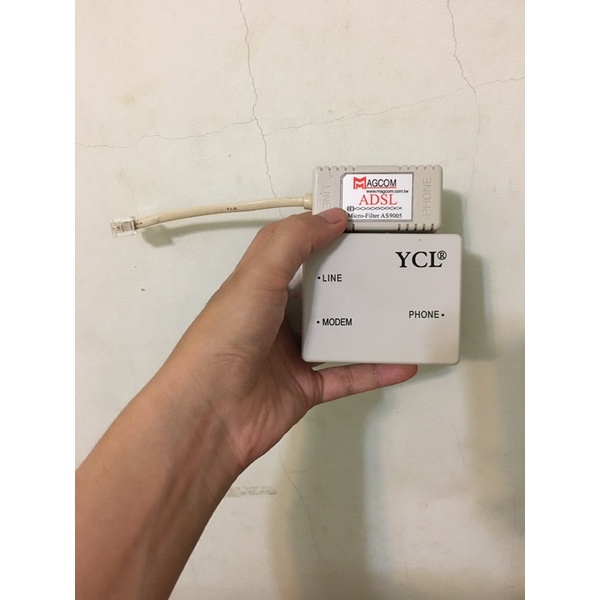 中華 Hinet YCL CTC Spilter 信號分歧器 ADSL 濾波器 Micro-Filter AS9005