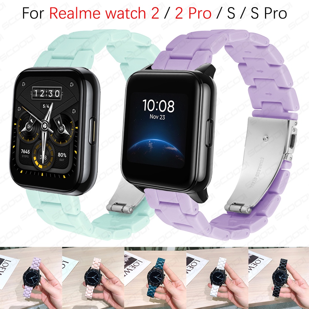 適用於 Realme watch 3 / 2 / 2 Pro / S / S Pro / T1 Macaron 替換腕帶