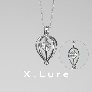 【X.LURE】14K 熱氣球心形鑽石墜子 附墜頭 項鍊 鑽墜 真金 真鑽 K金 輕珠寶