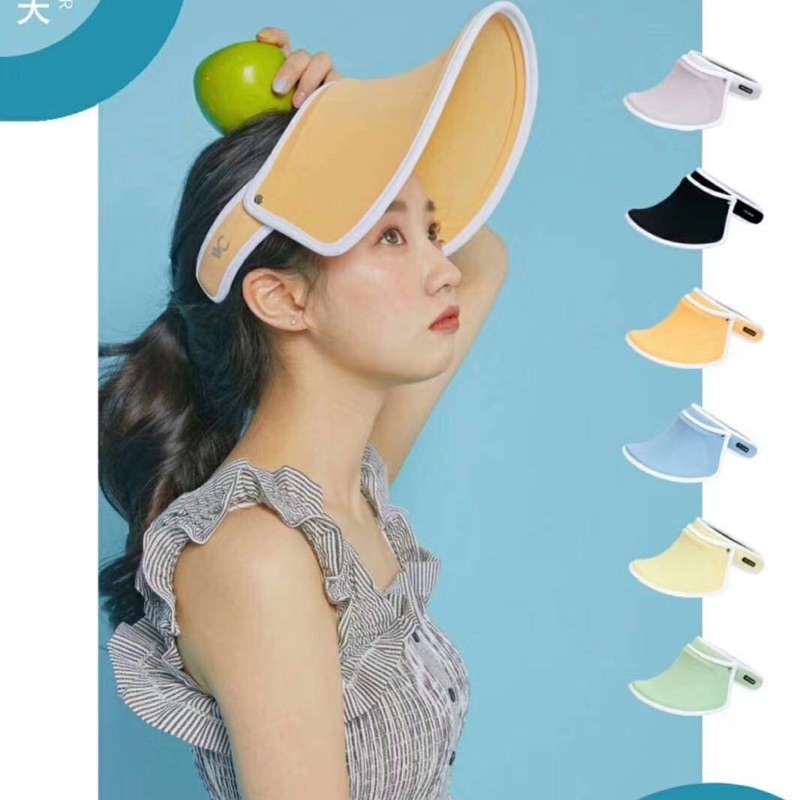 超人氣預購款*韓國2020年最新青春版VVC光療遮陽防曬帽