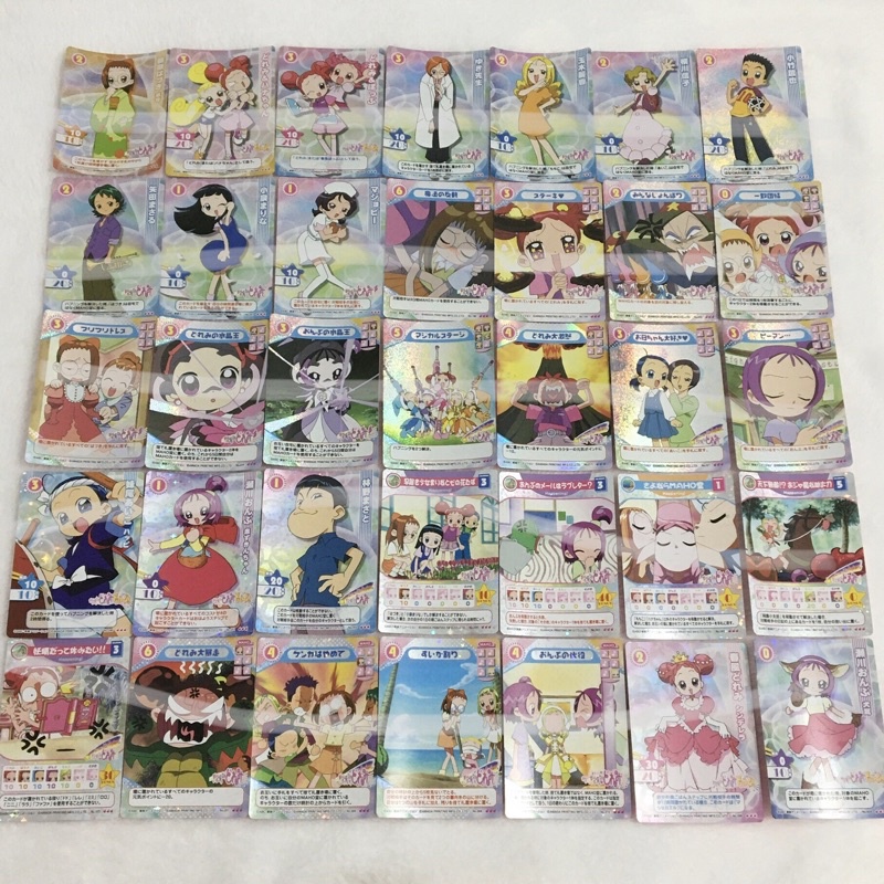 小魔女doremi cgc 卡片 閃卡 矢田 音符 小花 小桃子 羽月 小愛 小竹 doremi 魔女莉卡 魔女露卡