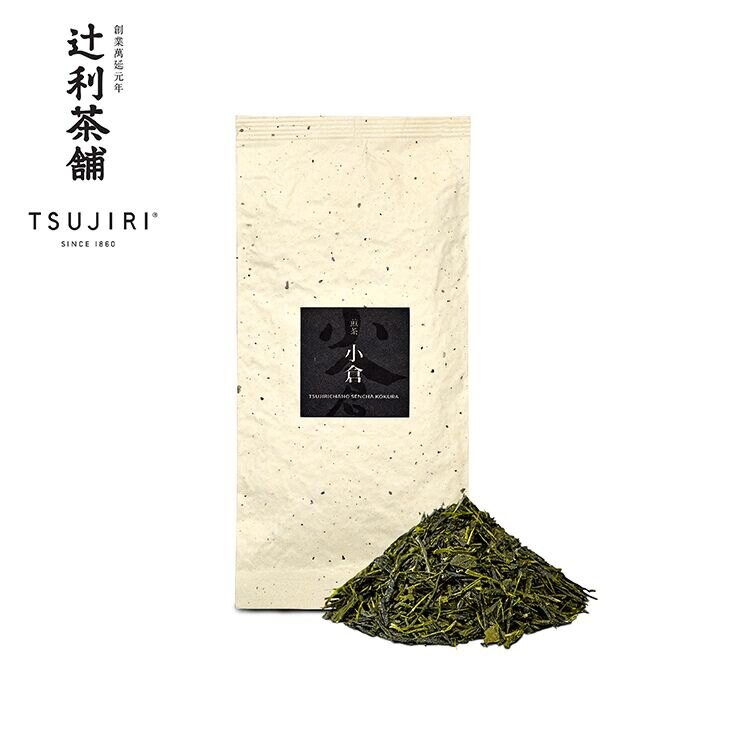 【辻利茶舗】小倉煎茶茶葉 (日本茶主流 講究火香工序 熱泡濃厚冷泡甘甜)