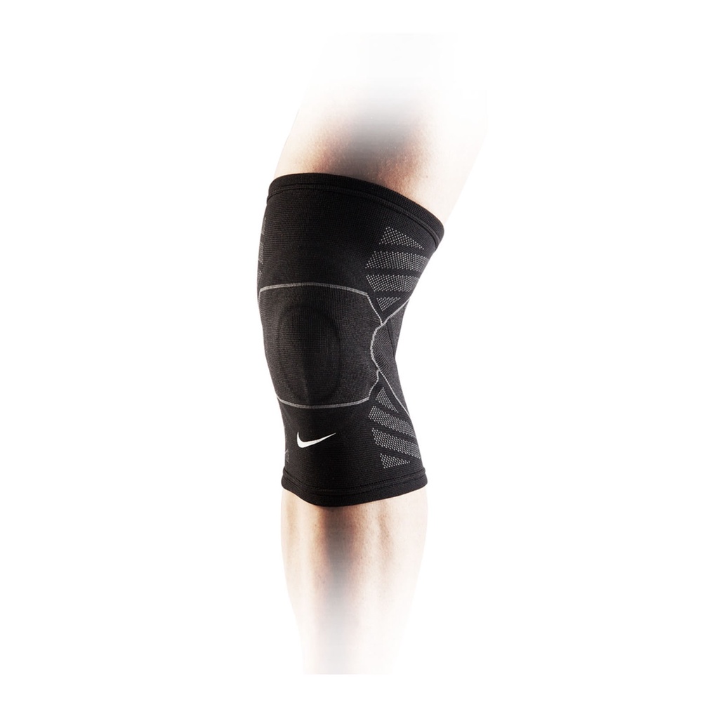 Nike 護膝套 Knit Knee 膝蓋護套 護具 籃球 跑步 運動 訓練 黑 NMS76-031