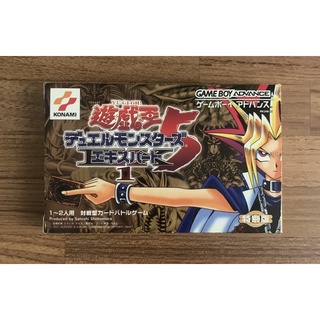 (附卡盒) GameBoy GBA 原廠盒裝 遊戲王5 EXPERT1 日規 日版 正版卡帶 原版遊戲片 GB 任天堂