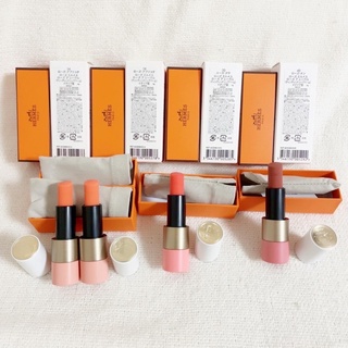 🐎HERMES 愛馬仕 潤唇膏💕顏色有#14.#27.#30.#49/補充蕊芯💄現貨💝包裝附緞帶🎀紙袋🎁專櫃正品