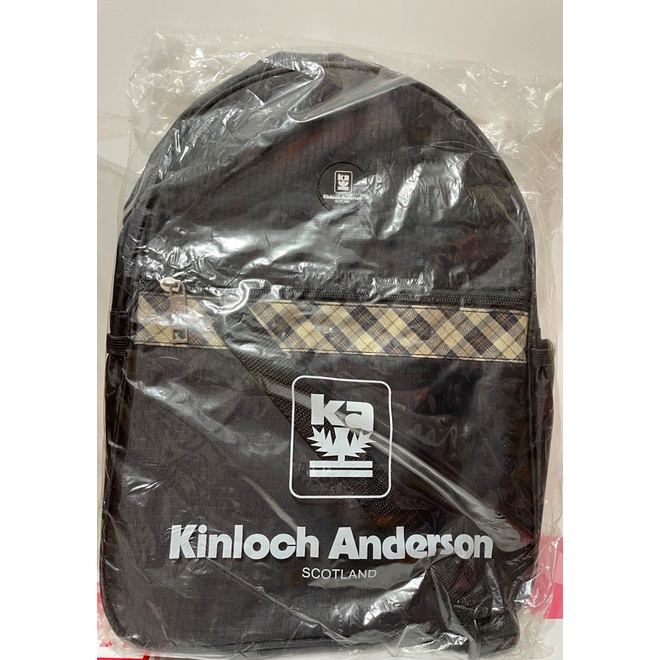 Kinloch Anderson 金安德森 黑色輕旅休閒後背包