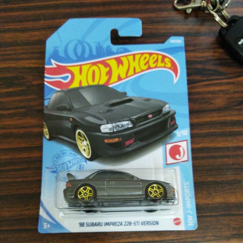 HotWheels風火輪 Subaru Impreza 22B STi-Version 硬皮鯊