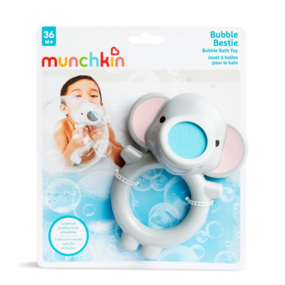 Munchkin 滿趣健 大象吹泡泡玩具 浴室玩具 洗澡玩具 美國代購 正品 綠寶貝