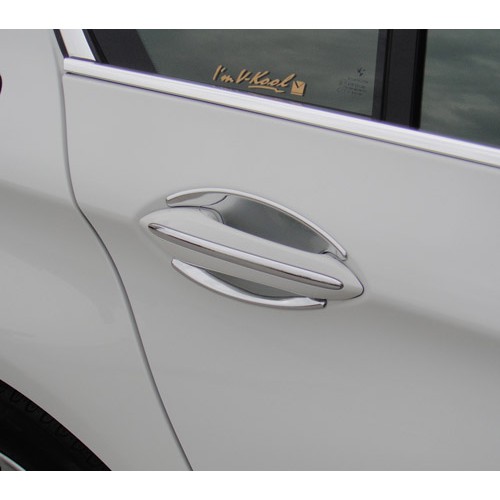 圓夢工廠 BMW 6 F06 2011~18 640i 650i M6 改裝 鍍鉻銀 車門防刮把手門碗 內襯 保護飾貼