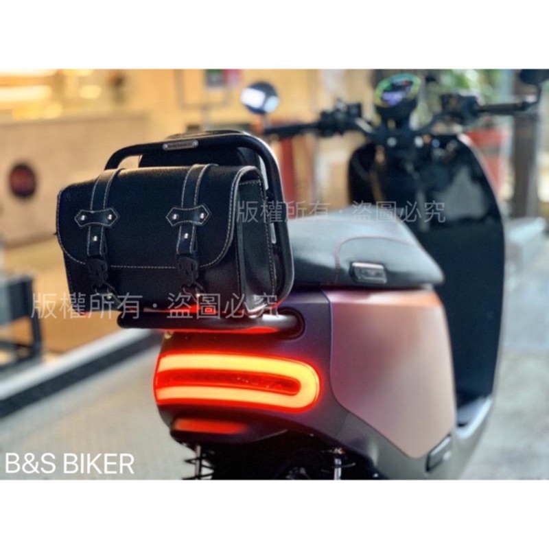 B S 復古檔車置物包gogoro置物置物箱機車置物檔車vespa 雨衣側包機車背包my150 野狼 蝦皮購物