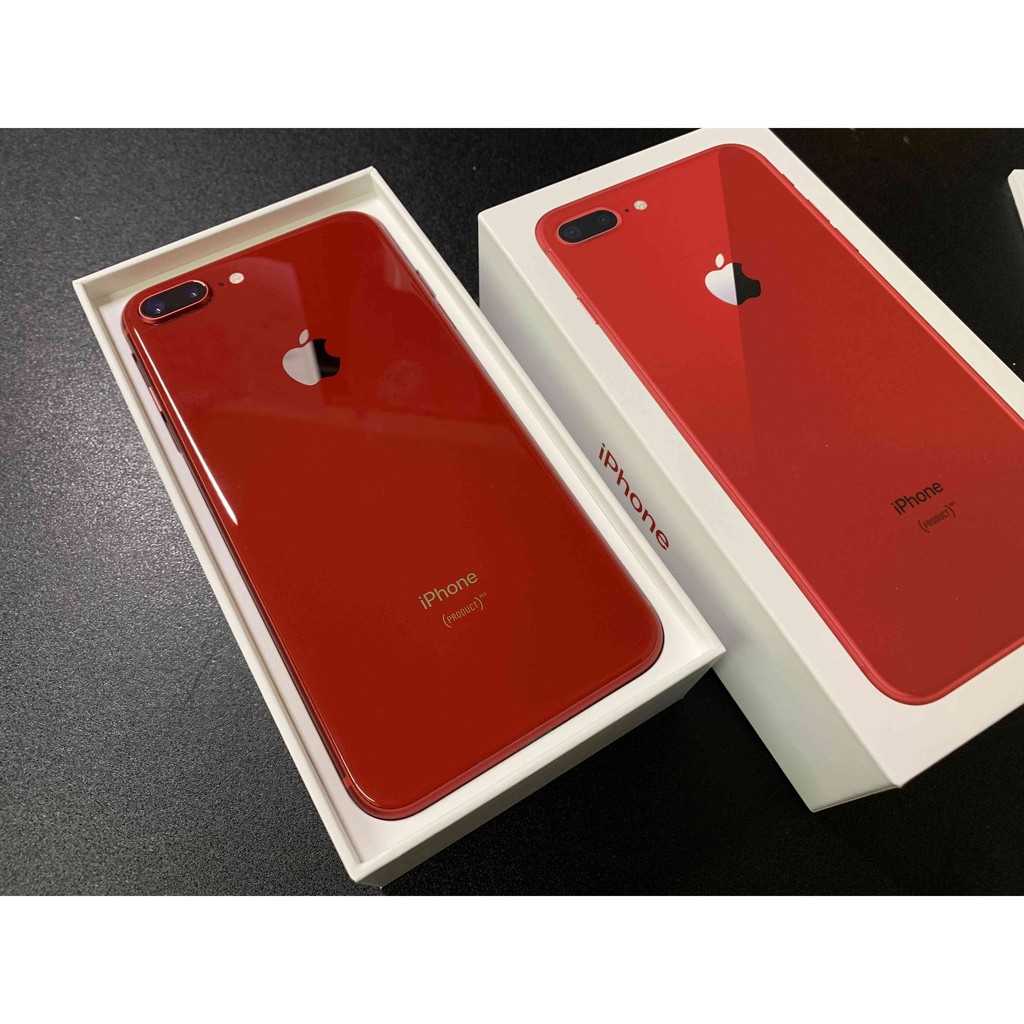 iPhone8 Plus 64G 紅色 保固內 漂亮無傷 機況極美 只要19800 !!!